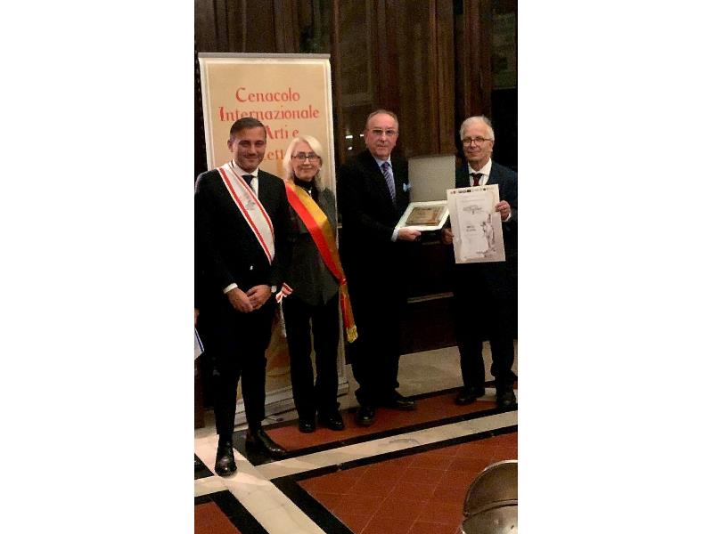 Montecatini Terme: assegnato il “Premio Eccellenza alla Carriera” a Bruno Scapini, diplomatico e scrittore
